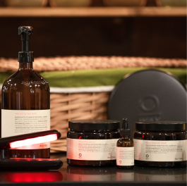 Tratamiento reparador con infrarrojos